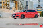 Audi RS3 Sportback on Vossen Wheels (CVT) 2017 года
